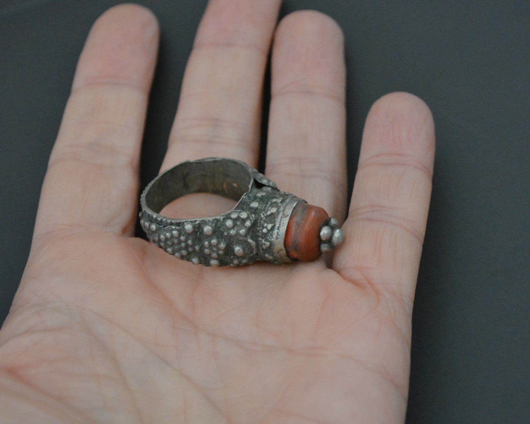 Antique Yemeni Bedouin Ring - Size 8