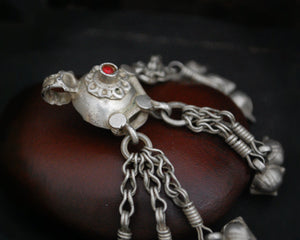 Old Afghani Bell Charm Pendant