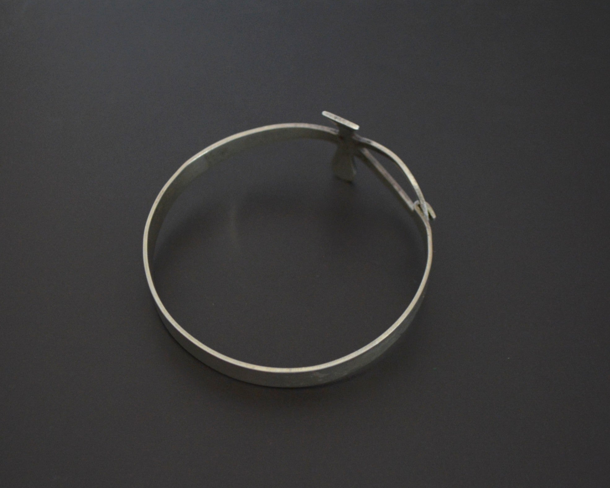 Reserved for B. - Egyptian Ankh Silver Bracelet