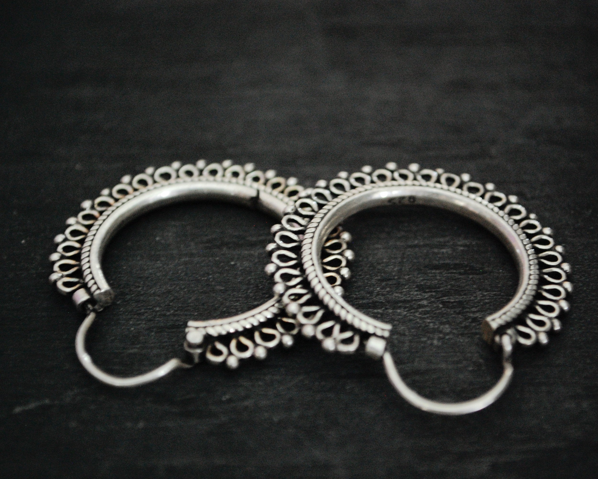 Rajasthani Hoop Earrings - MEDIUM