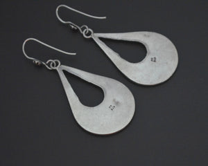 Vintage Indian Silver Dangle Earrings