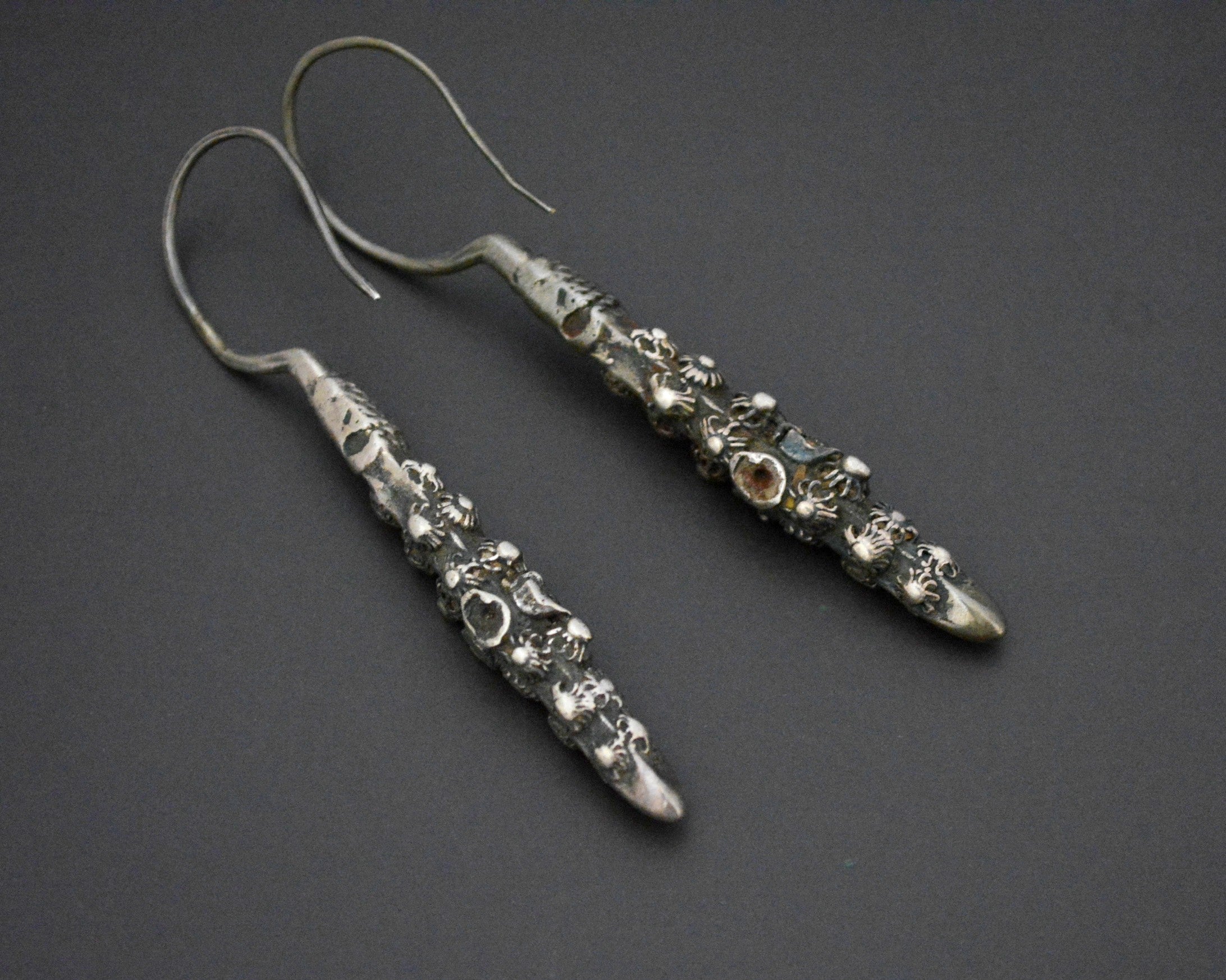 Antique Kirghiz Earrings
