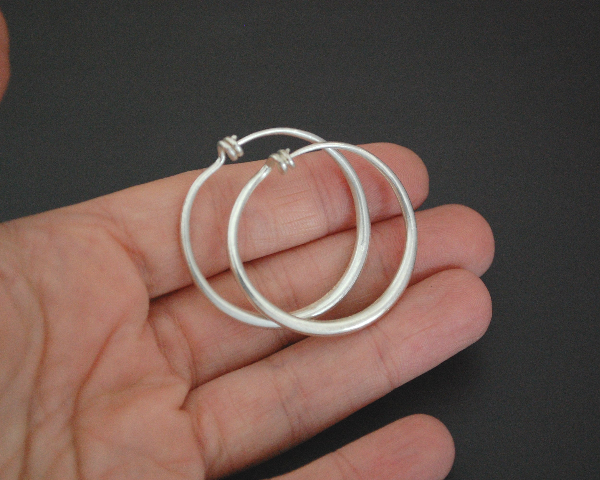 Hmong Hoop Earrings from Northern Vietnam