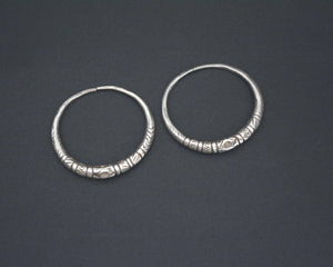 Afghani Hoop Earrings - MEDIUM