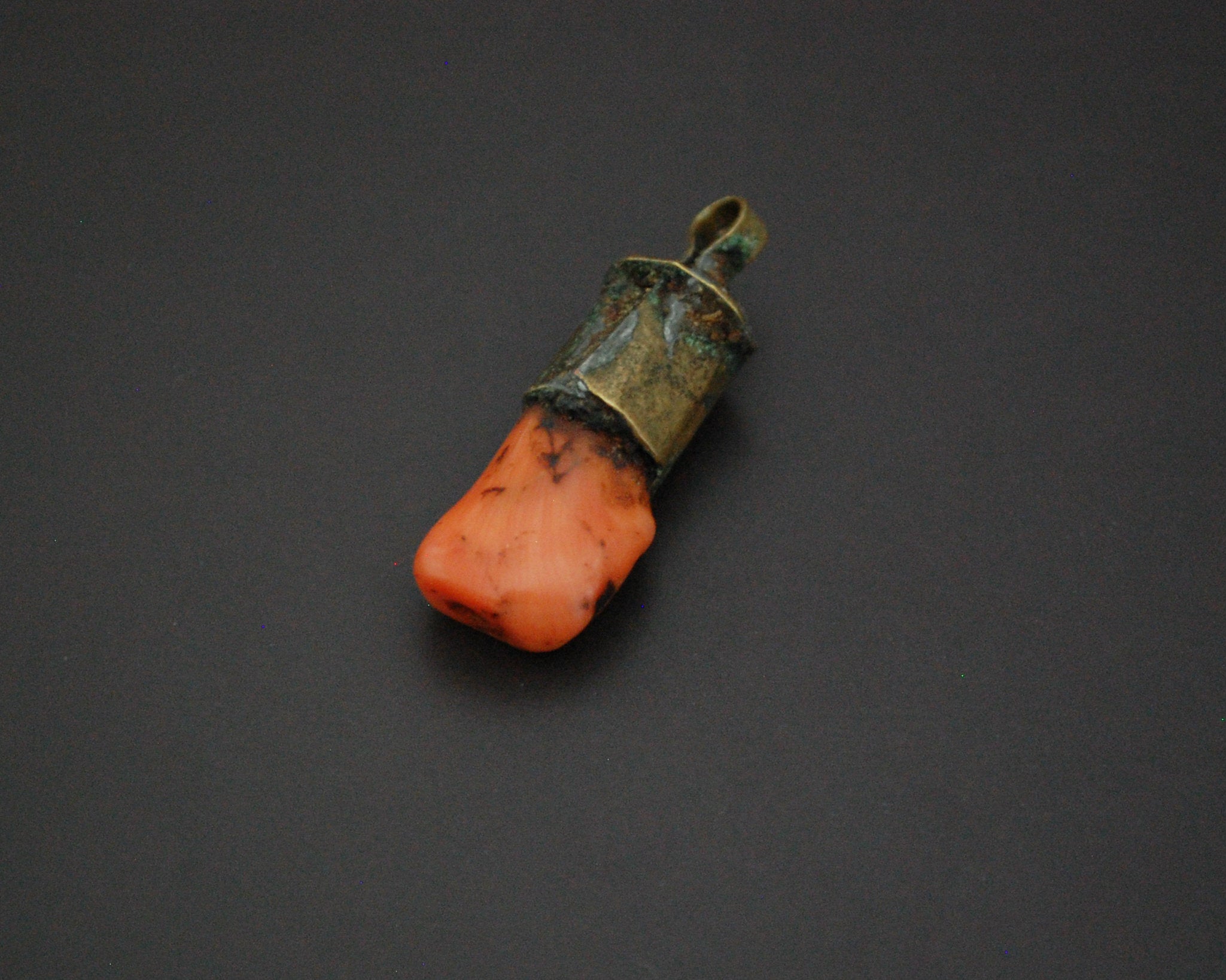 Antique Coral Pendant from Morocco