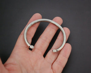 Bedouin Solid Silver Bracelet - XSMALL