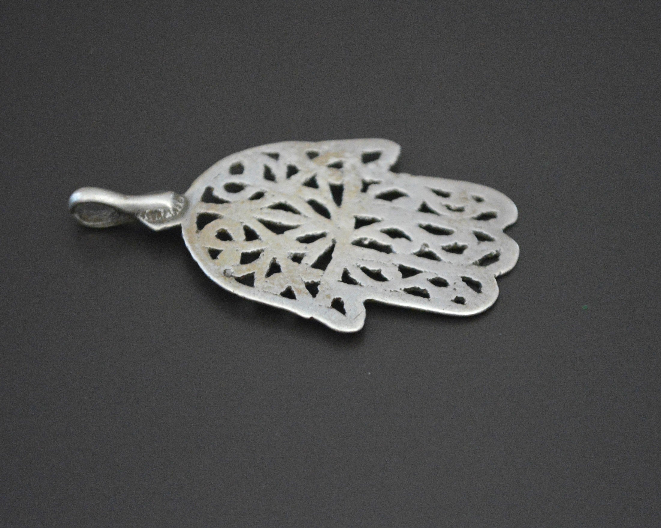 Antique Tunisian Hamsa Pendant