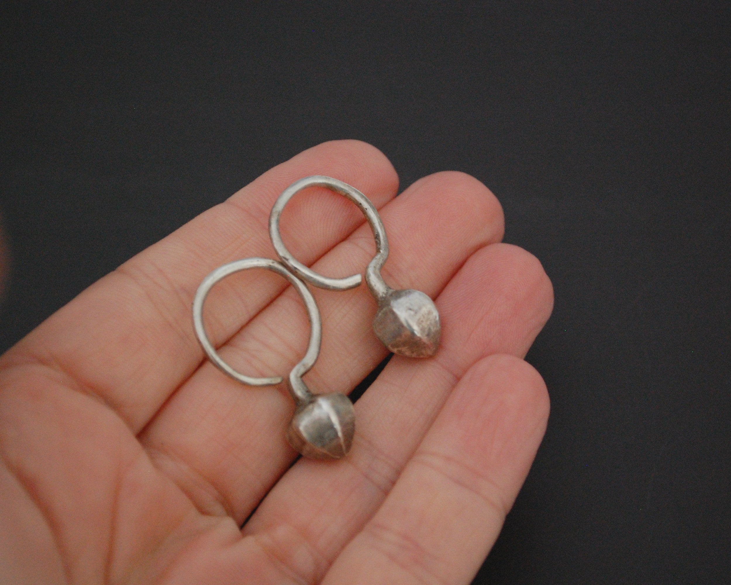 Tribal Indian Earrings from Gujarat