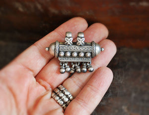 Rajasthani Silver Taviz Amulet