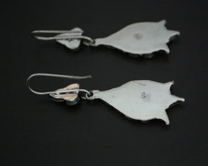 Wonderful Ethnic Coral Earrings from India