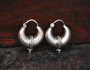 Ethnic Hoop Earrings - SMALL