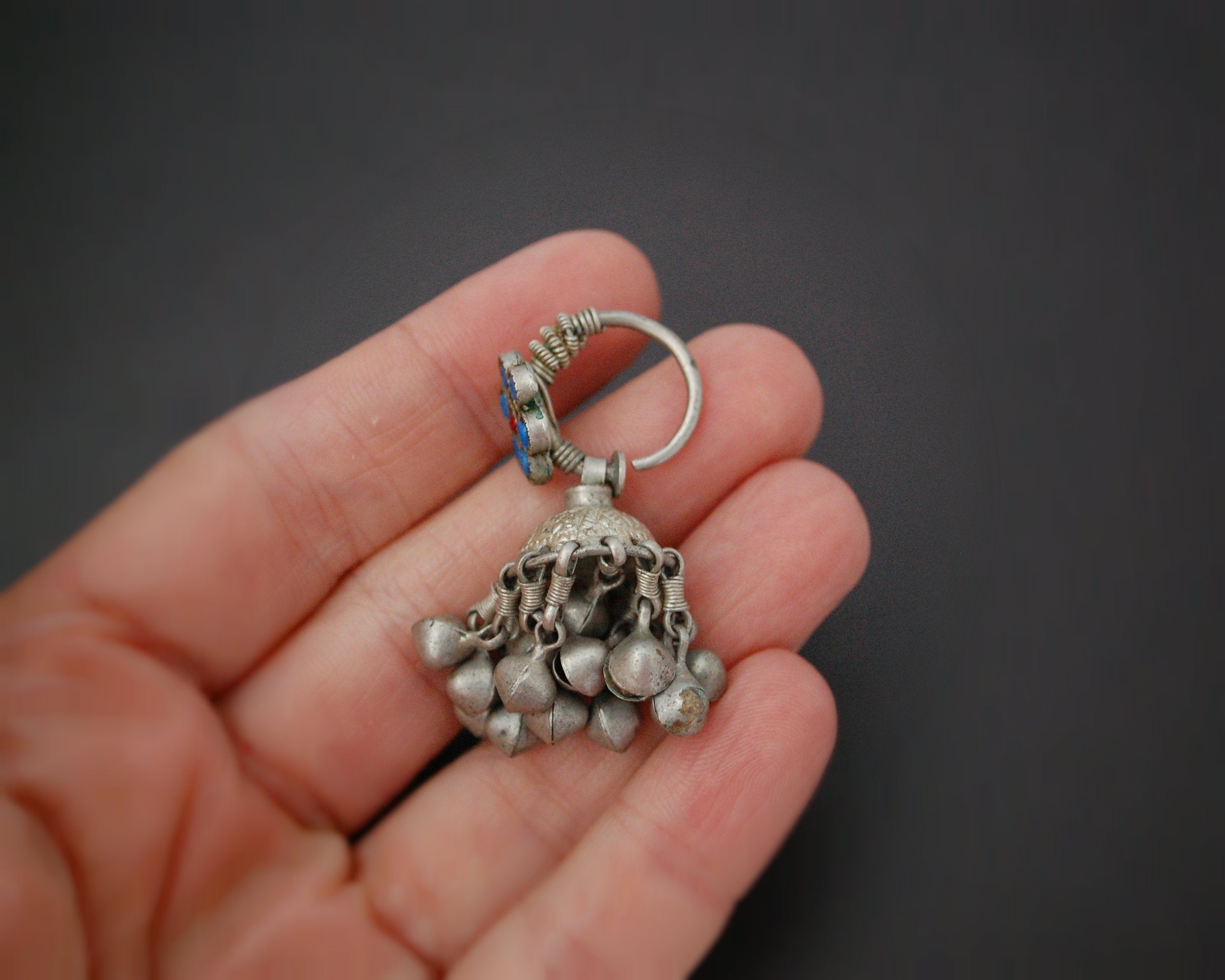 Tribal Kashmiri Jhumka Earrings