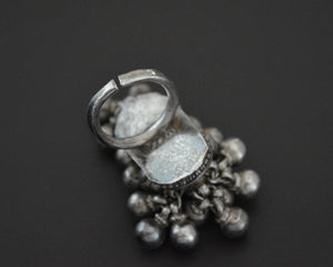 Rajasthani Silver Ring with Bells