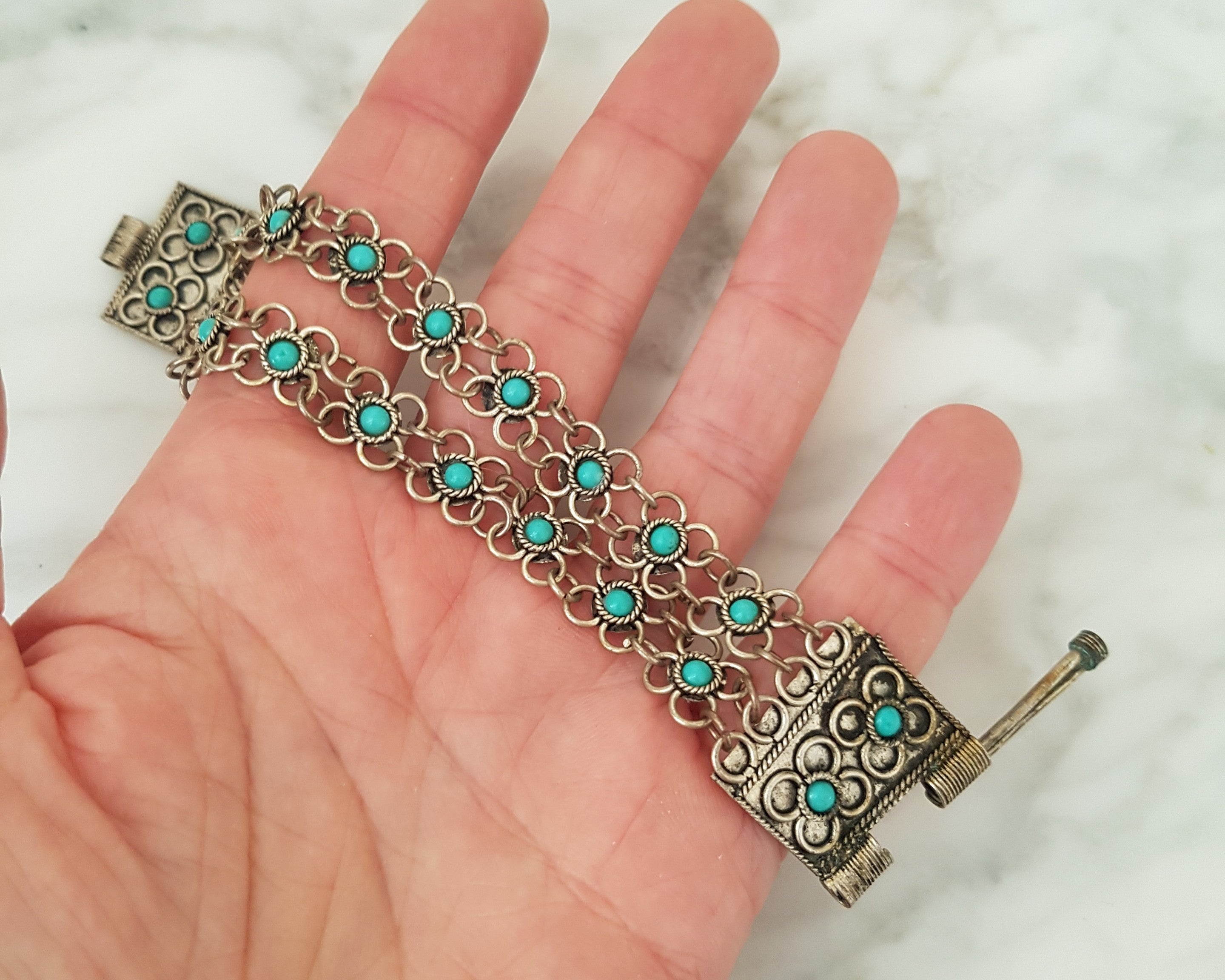 Small Palestinian Link Bracelet