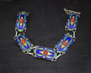 Algerian Kabyle Berber Bracelet with Corals