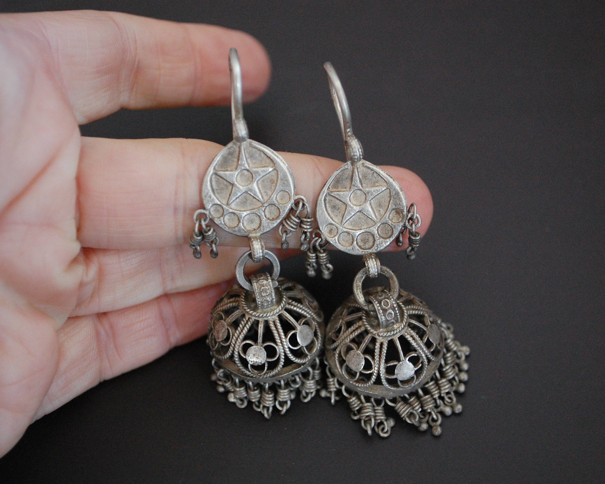 Bold Rajasthani Jhumka Earrings