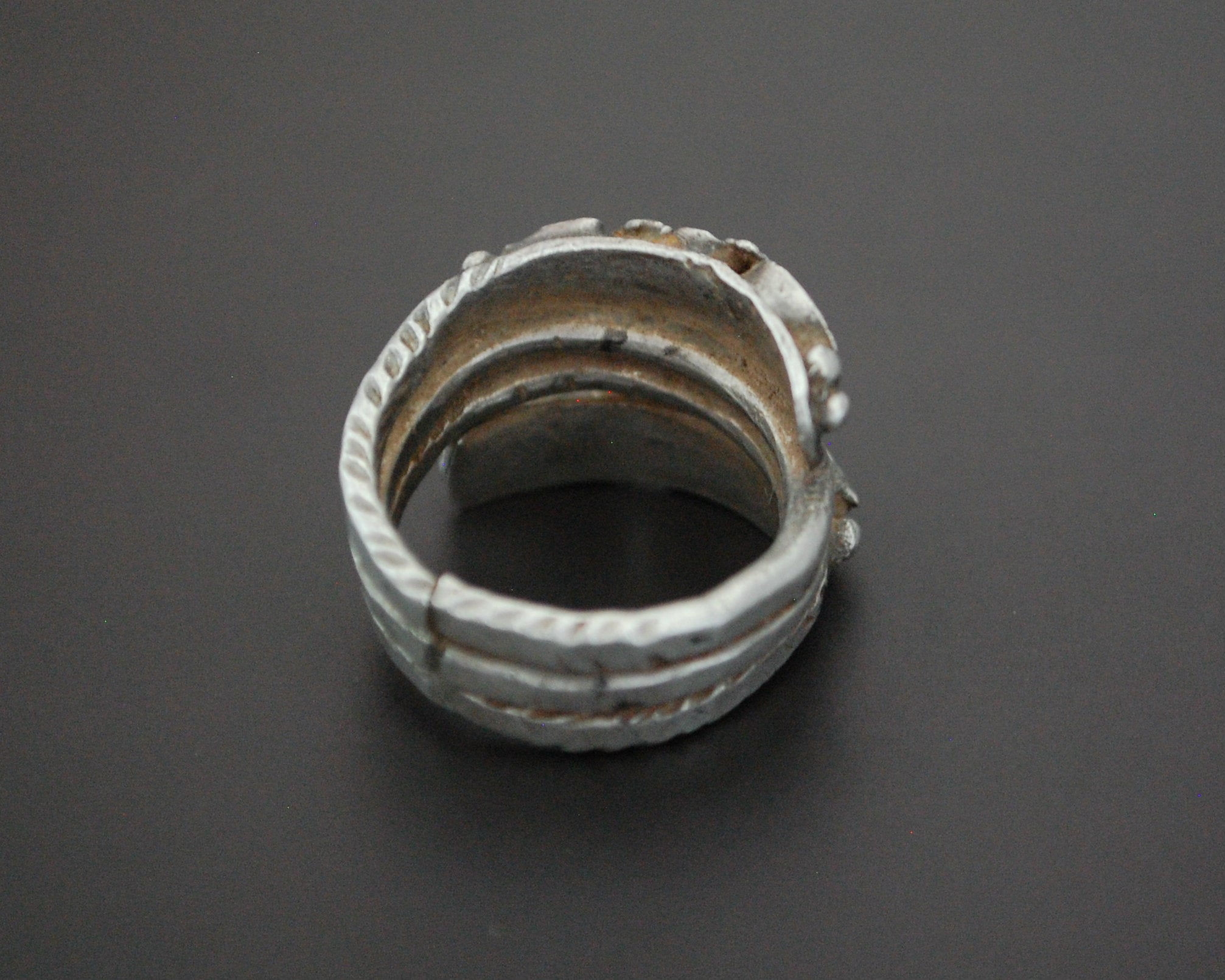 Ethnic Coil Ring from Afghanistan - Size 7