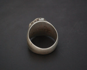 Old Berber Coral Ring - Size 9