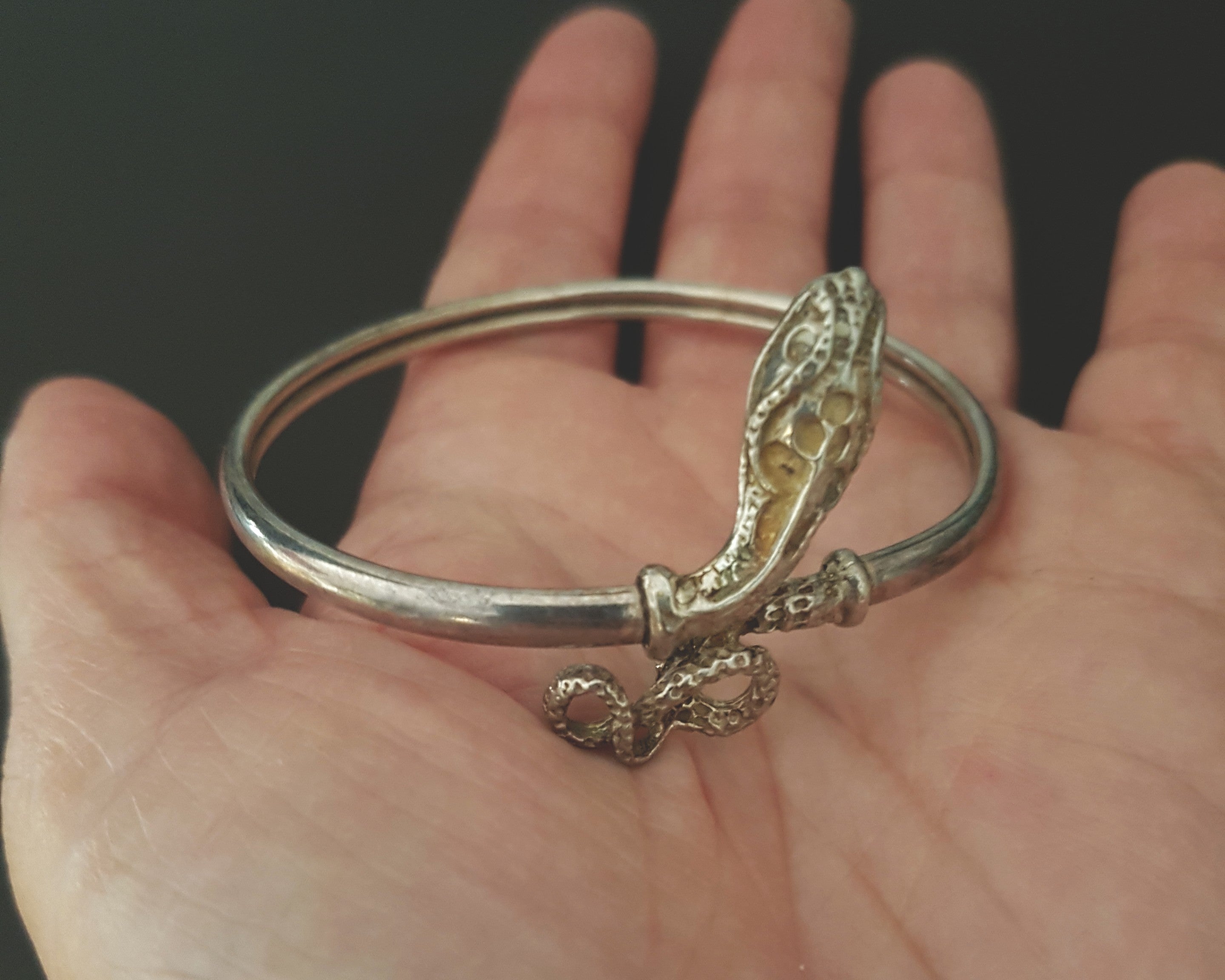Vintage Snake Bracelet - SMALL