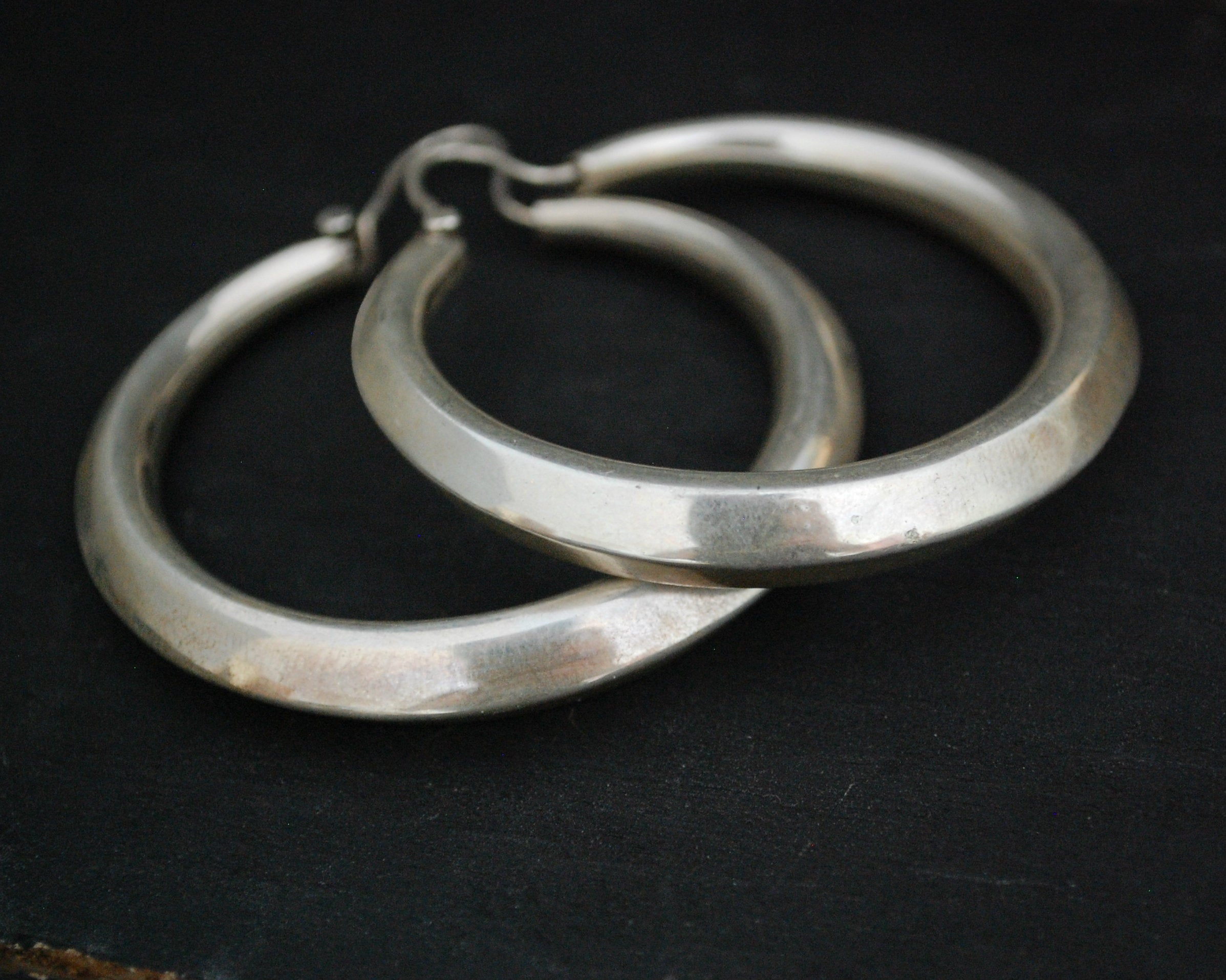 Huge Ethnic Hoop Earrings - XLARGE