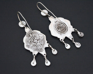 Wonderful Turquoise Earrings from India with Dangles