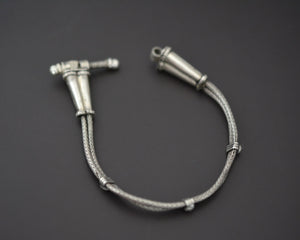 Rajasthani Snake Chain Bracelet with Fishes