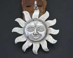 Surya Sun Gold Pendant from India