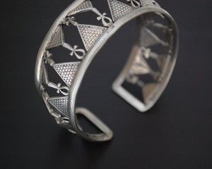 Egyptian Ankh Cuff Bracelet