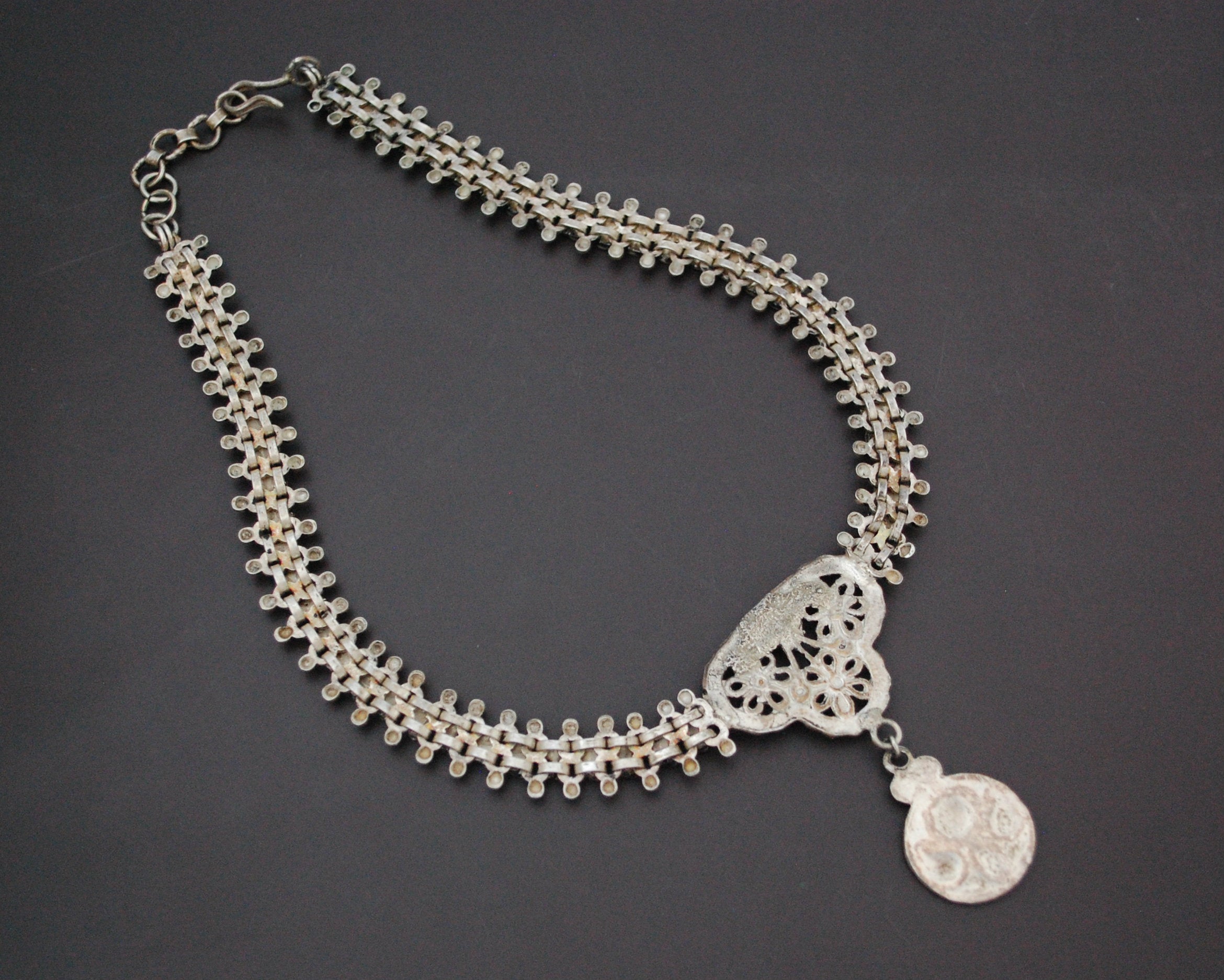 Rajasthani Silver Choker Necklace