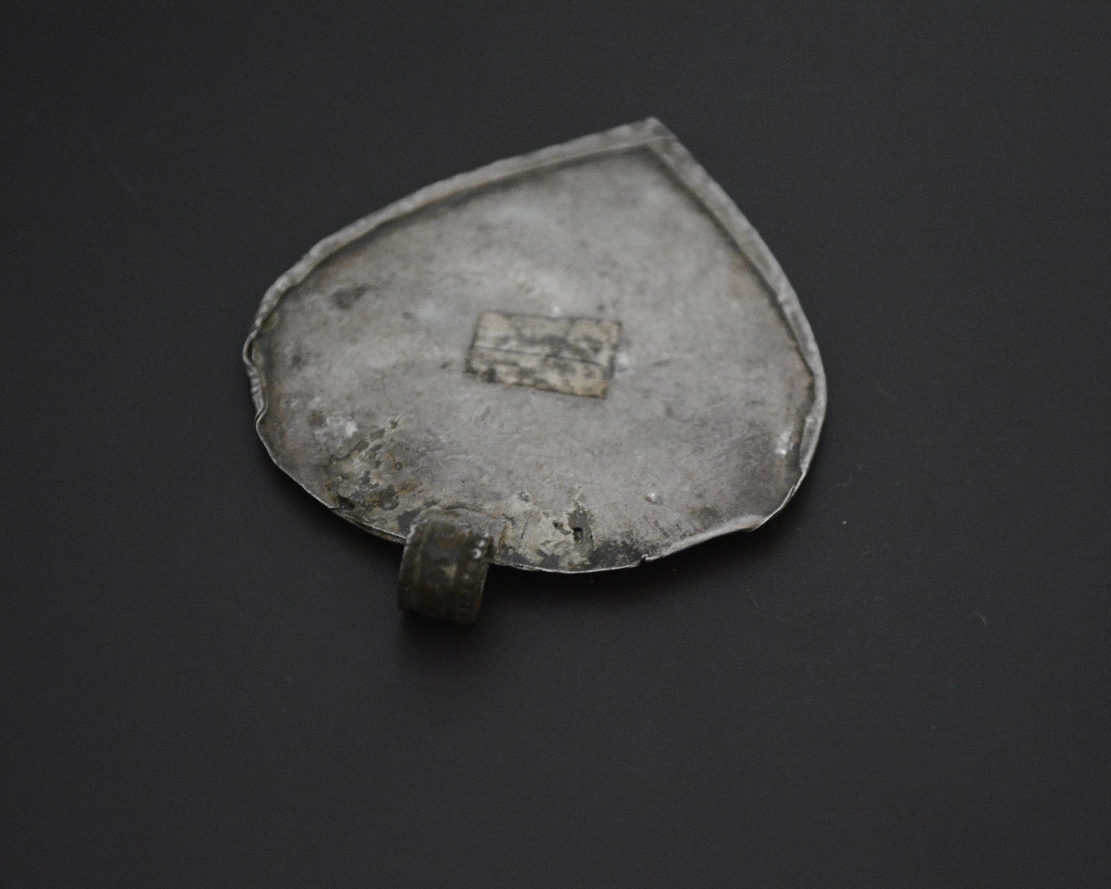 Old Rajasthani Silver Amulet Pendant