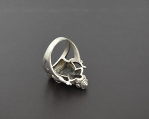Ganesha Sterling Silver Ring - Size 9