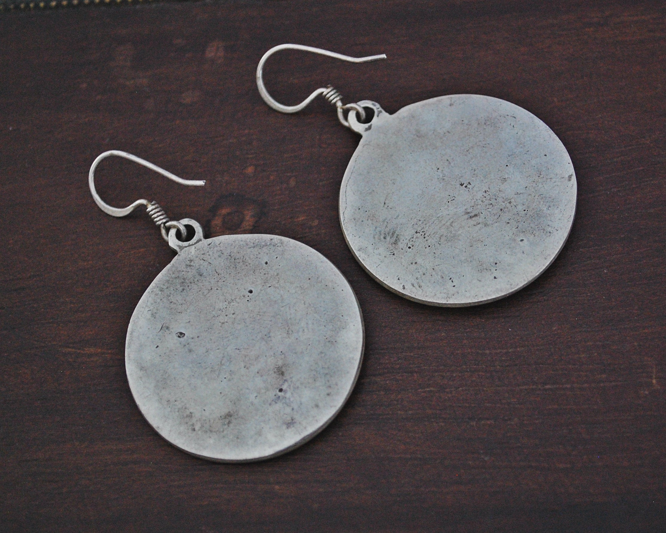 Berber Enamel Dangle Earrings