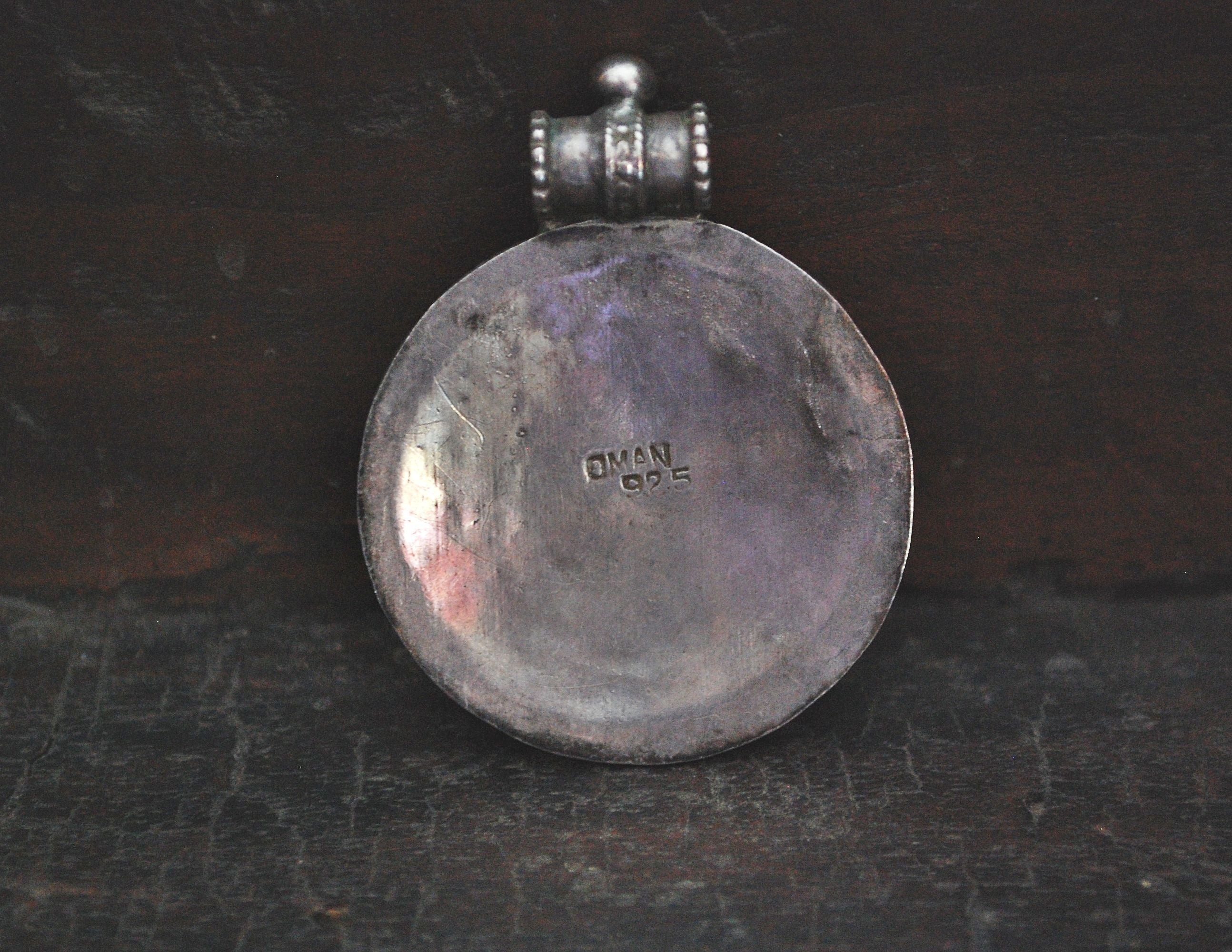 Vintage Omani Silver Amulet