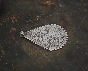 Old Berber Arabic Script Pendant