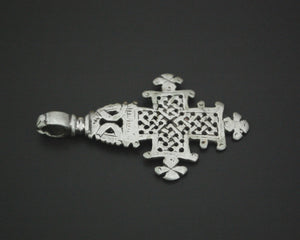Antique Ethiopian Coptic Cross Amulet - Axum Cross