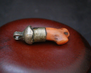Antique Coral Pendant from Morocco