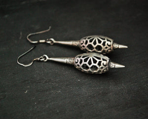 Rajasthani Silver Dangle Earrings