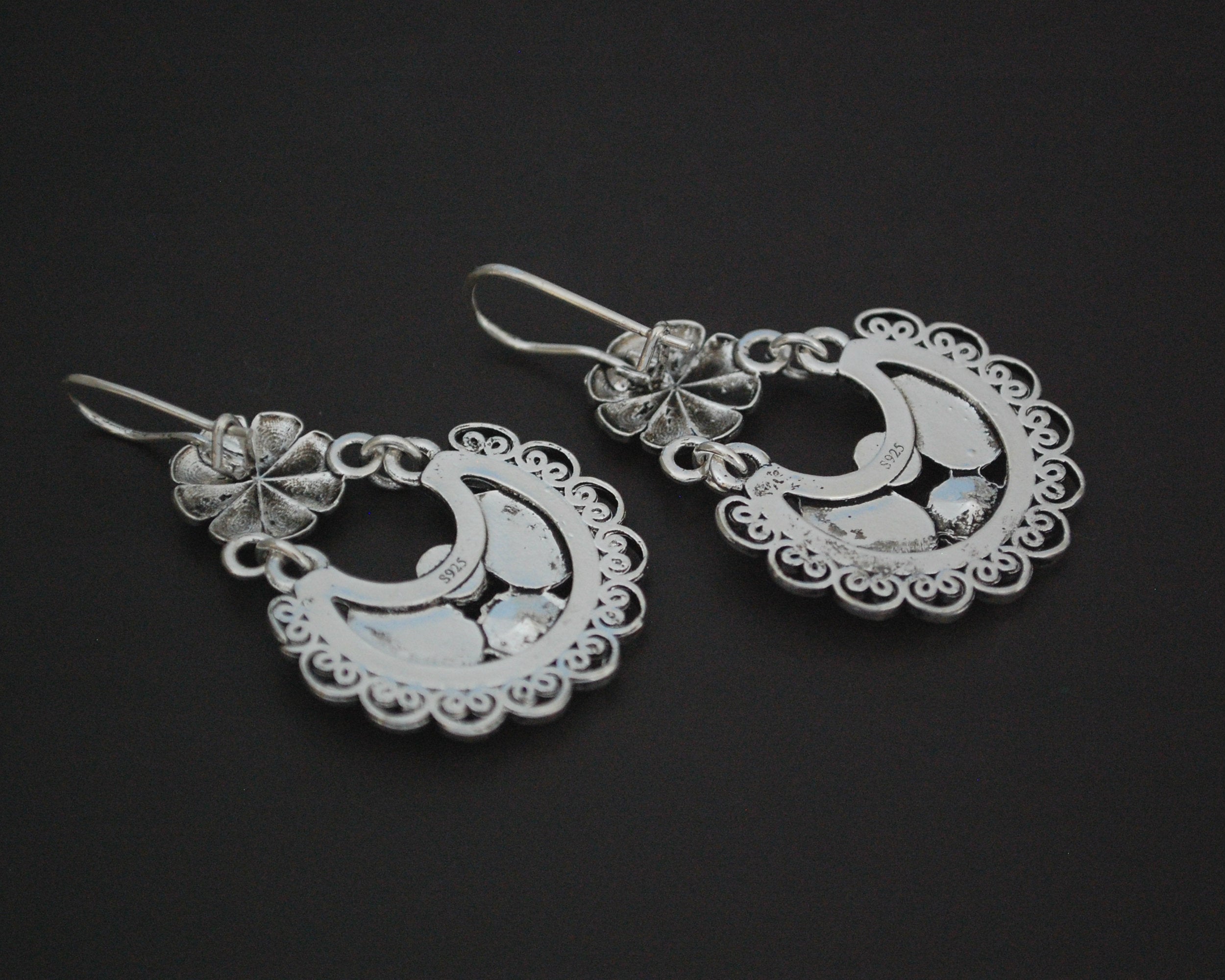 Guatemalan Jade Earrings