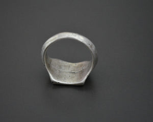 Persian Seljuk Calligraphy Signet Ring - Size 7