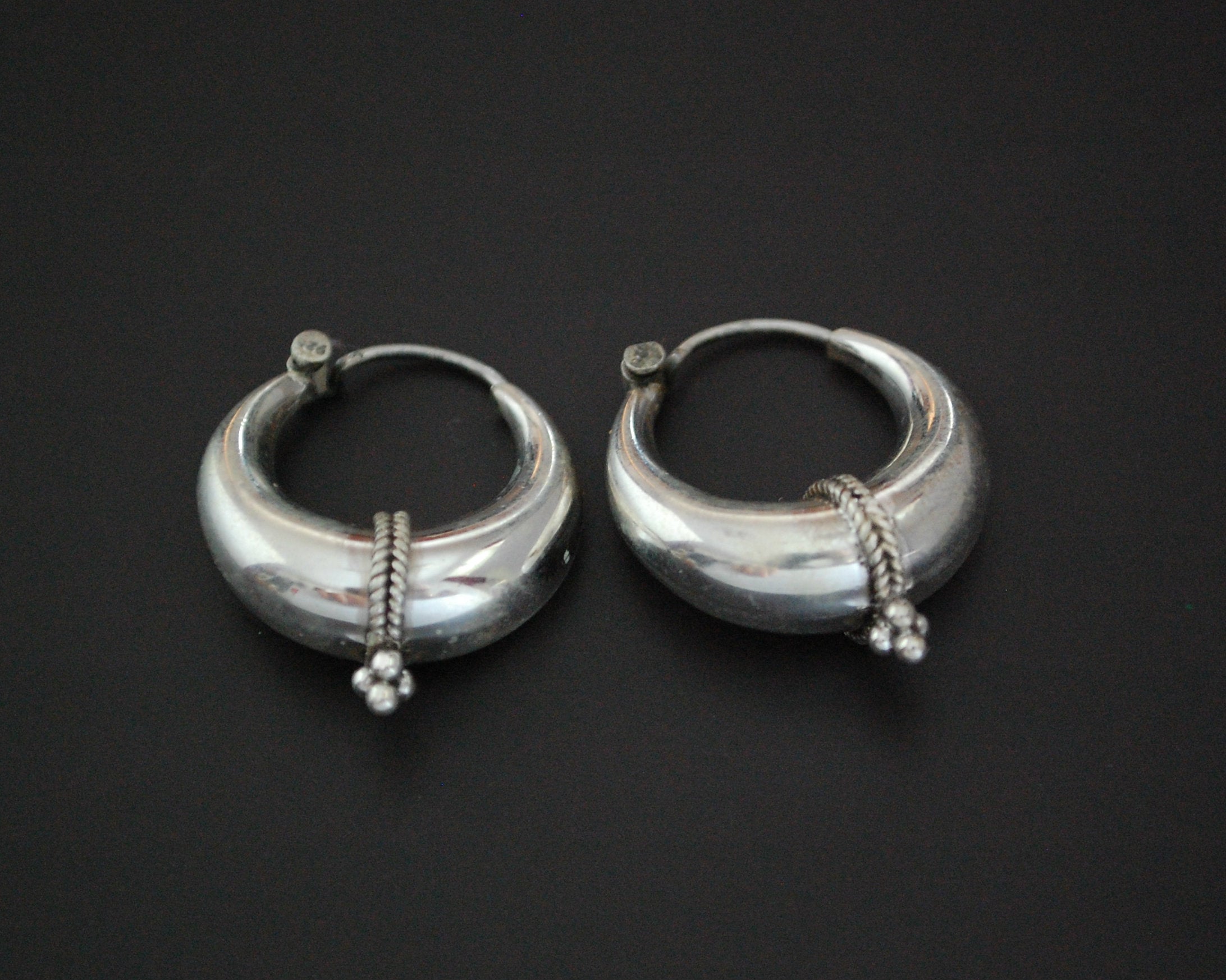 Ethnic Hoop Earrings from India - SMALL/MEDIUM