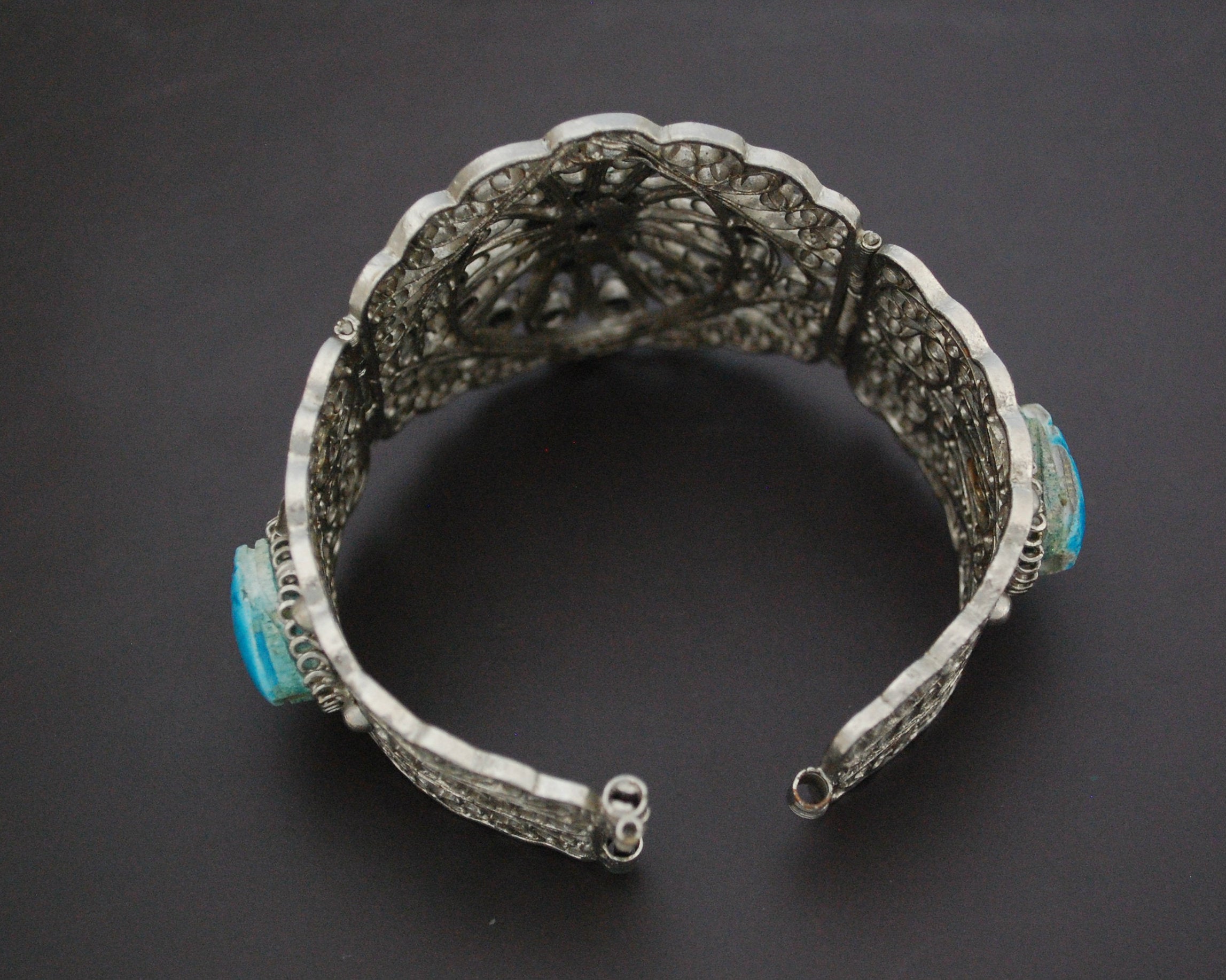 Scarab Filigree Bracelet from Egypt
