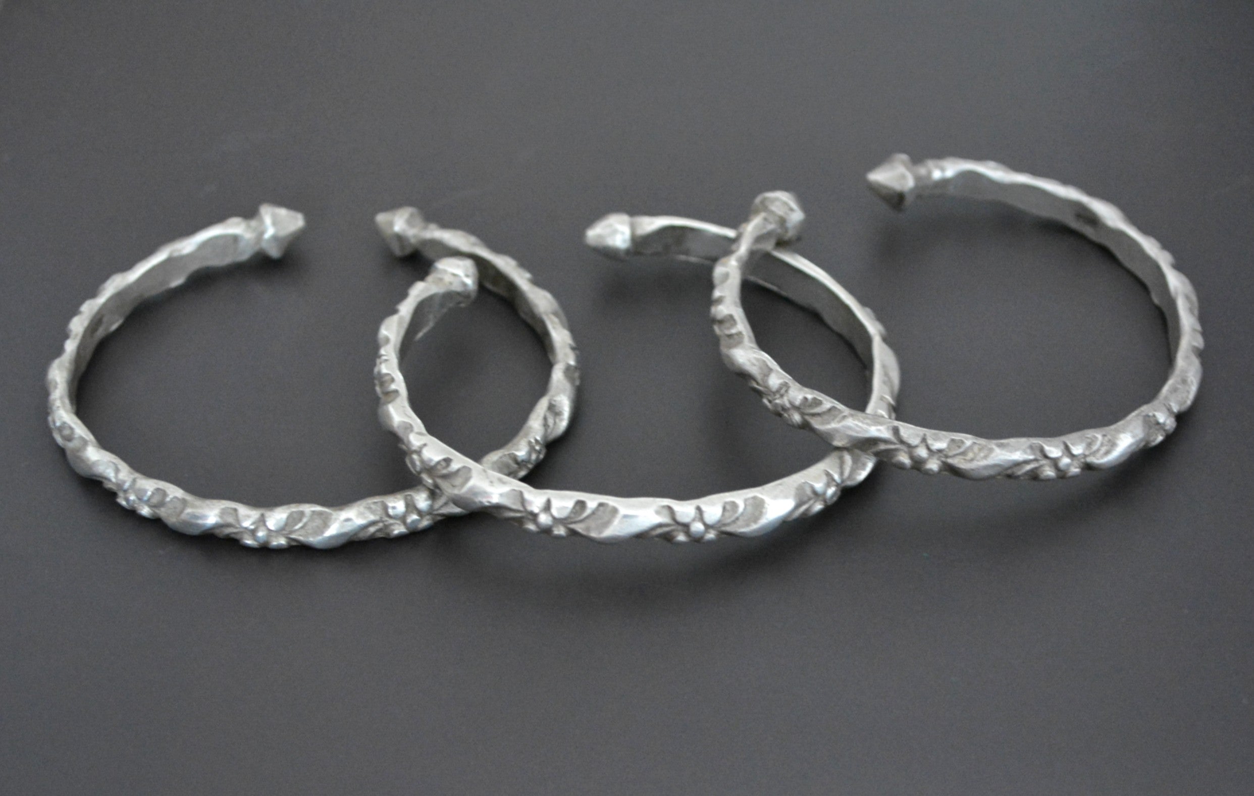 Reserved for A. - Rajasthani Silver Cuff Bracelet