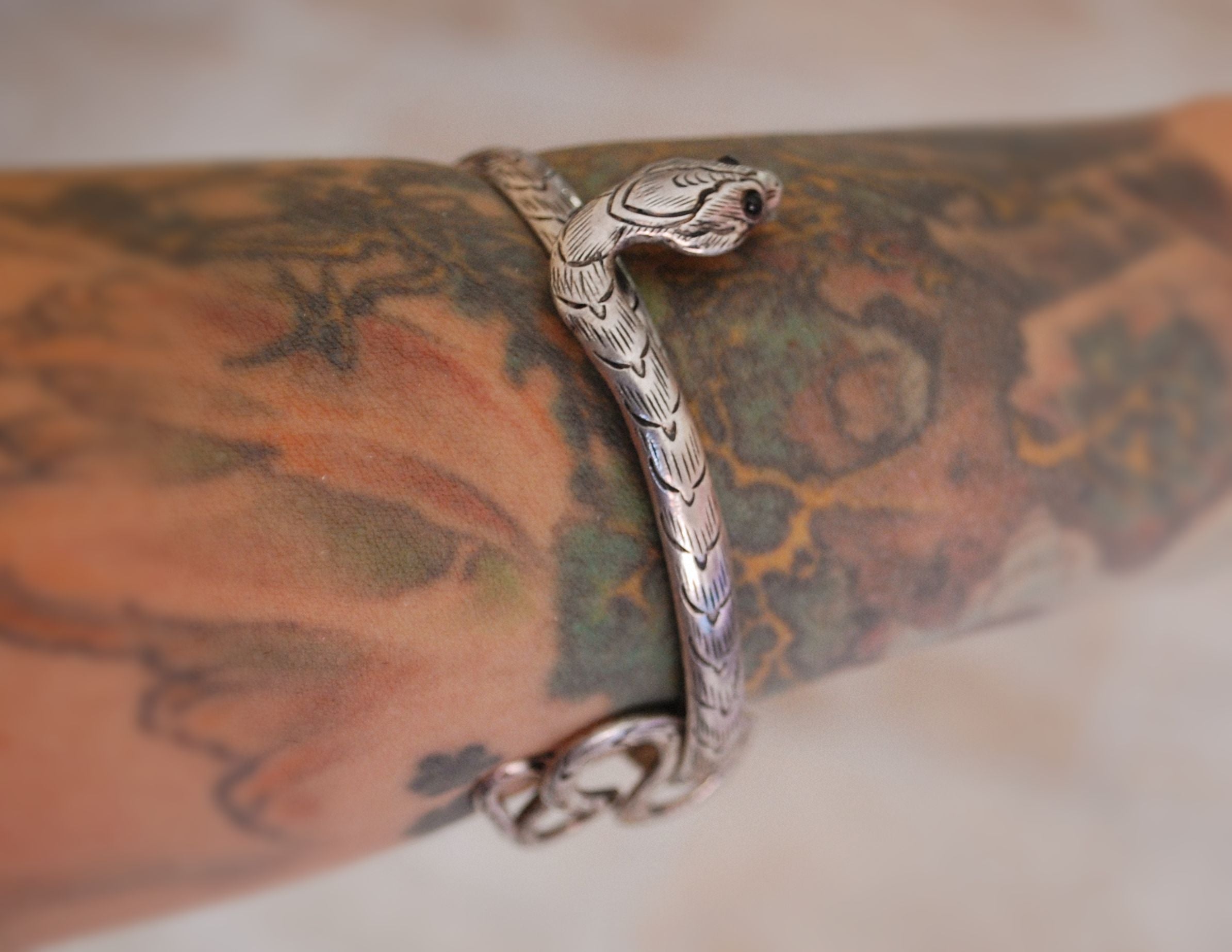 Vintage Snake Bracelet - Snake Armlet