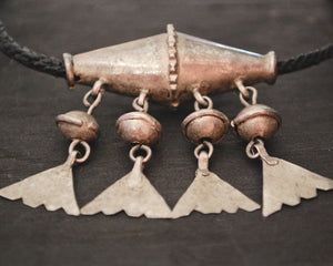 Berber Bead Pendant with Dangles