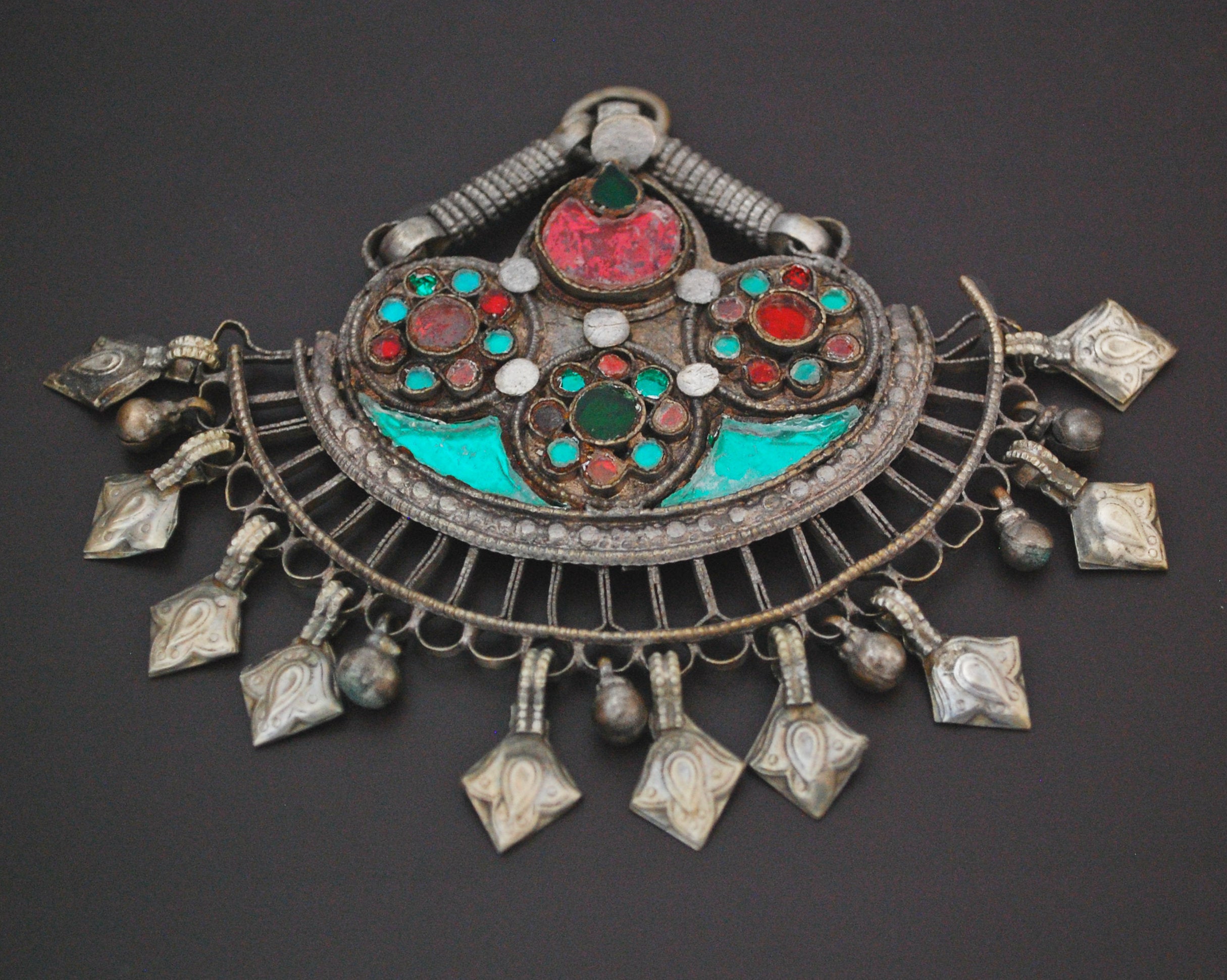 Tribal Rajasthani Glass Pendant or Ornament