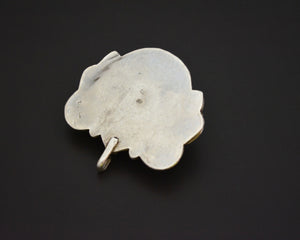 Tibetan Nepali Turqouise Coral Zeeba Pendant