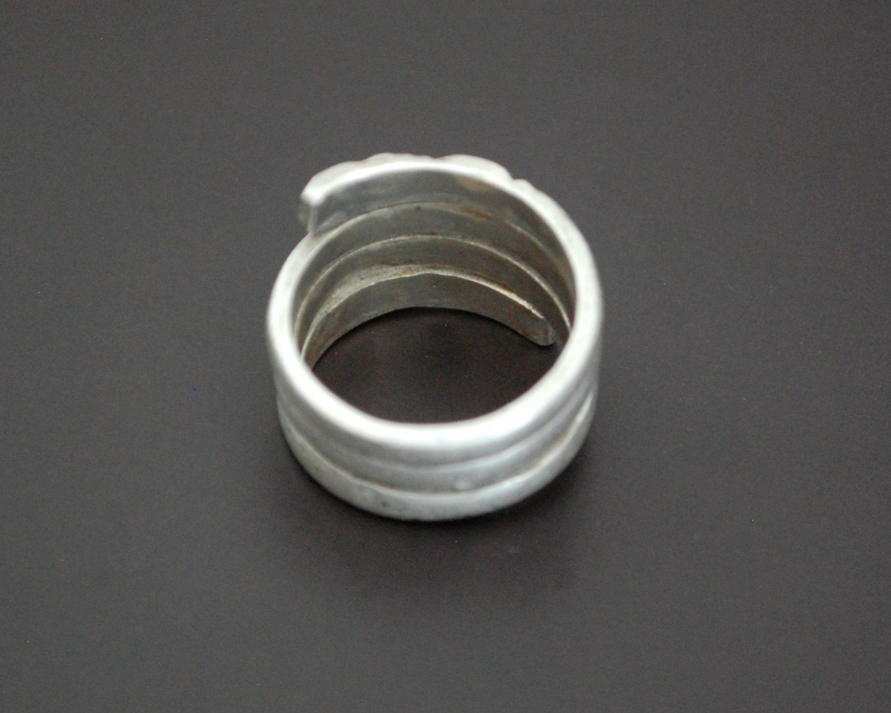 Ethnic Coil Ring from India - Size 8