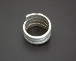 Ethnic Coil Ring from India - Size 8