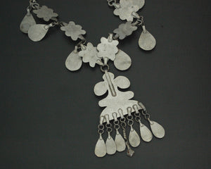 Turkmen Gilded Necklace with Glass Stones