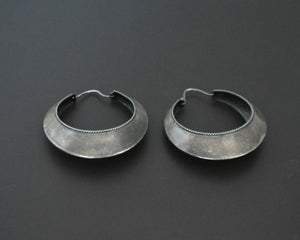 Ethnic Hoop Earrings - LARGE & HOLLOW
